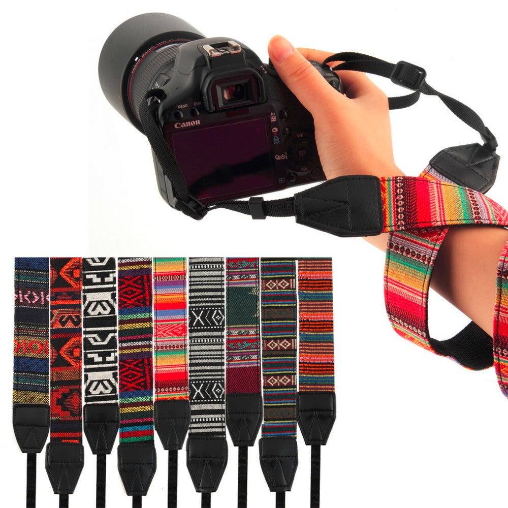 Camera Straps  Durable Cotton for Nikon/Pentax/Sony/Canon DSLR Camera