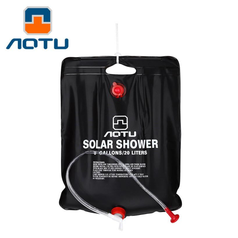40L Portable Shower Water Bag Outdoor Bathing