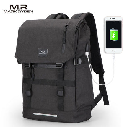 Waterproof Large Capacity for 15.6 Inch Laptop Bag with USB Design Backpack Bag